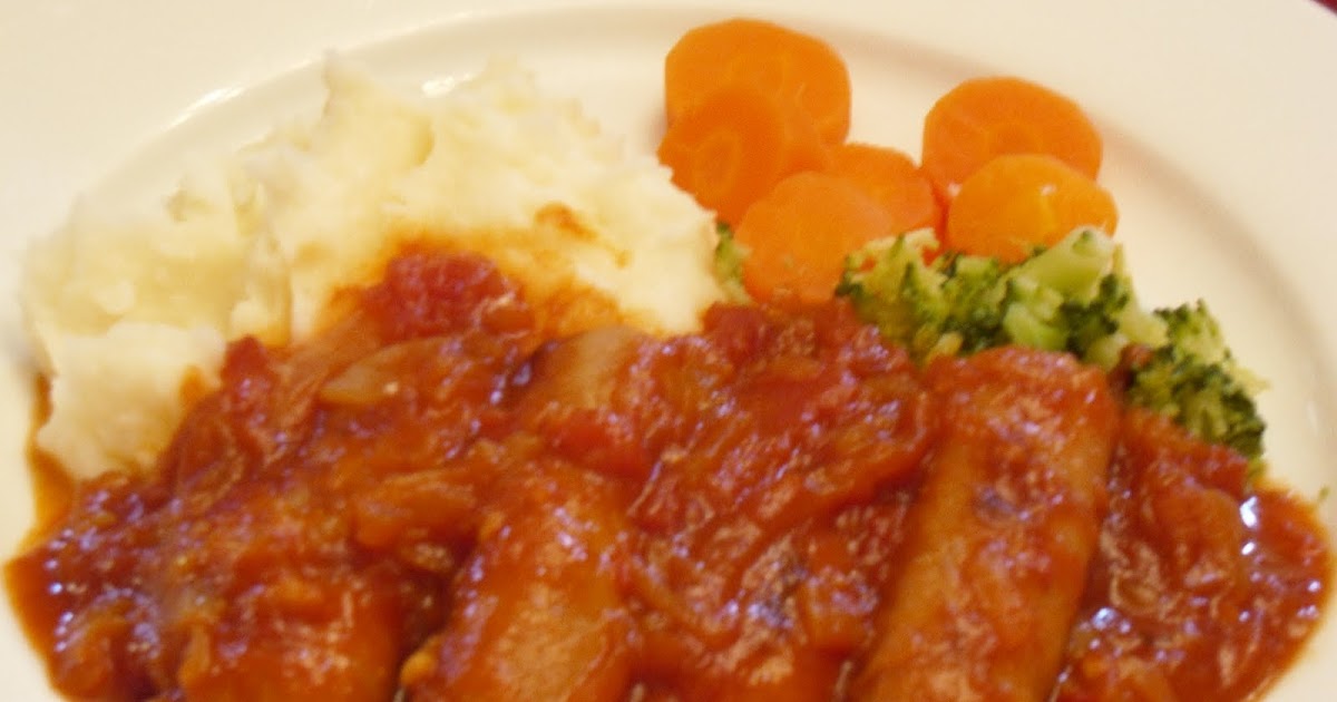 a dash of flavour Devilled Sausages