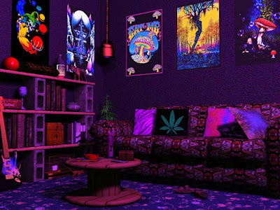 hippie dorm room