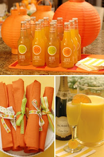 Karlson Family: Citrus Themed Bridal Shower