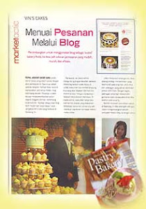 Vin's Cakes on Pastry & Bakery Magazine - June 2009 Edition