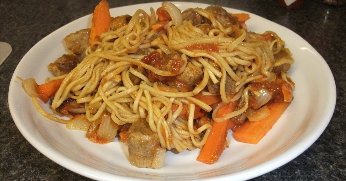 The Grazing Wildebeest Sweet and Sour Quorn Noodles