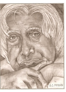 Portraits Actor Personalities Familiar Faces leaders actress hero herione tamis cinema drawing pencil sketching artwork abdul kalam amitab bachan sonali bindre art