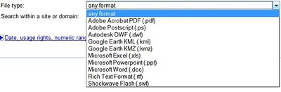google advanced search