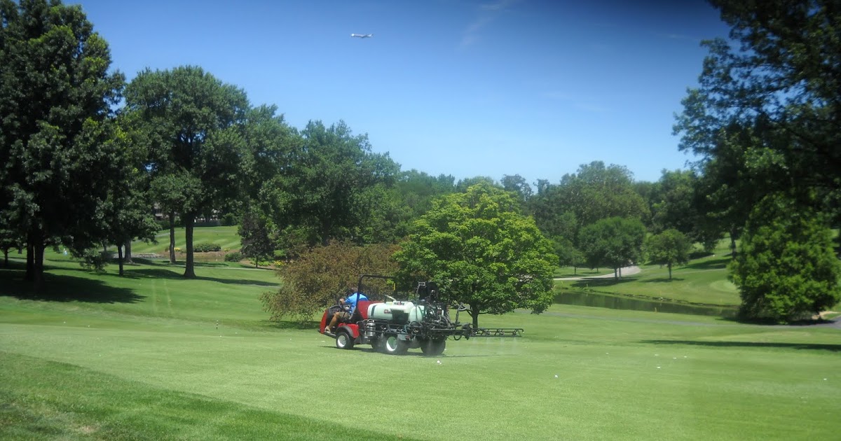 Glen Echo Country Club Golf Course Management Spray fairways, grub