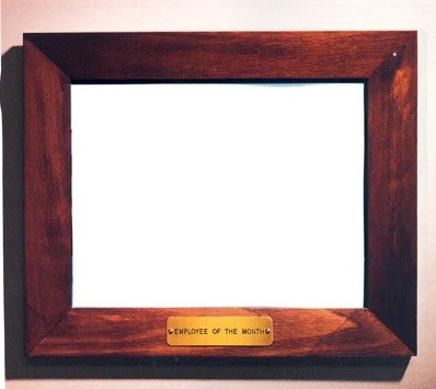 employee of the month photo frame