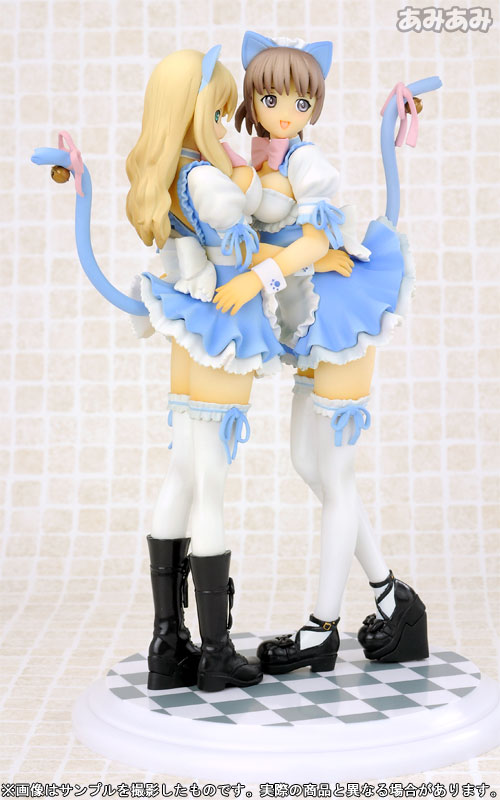 NekoMimi Maid Alice Blue Ver. Complete 2 Figure Set Large Images | GUNJAP