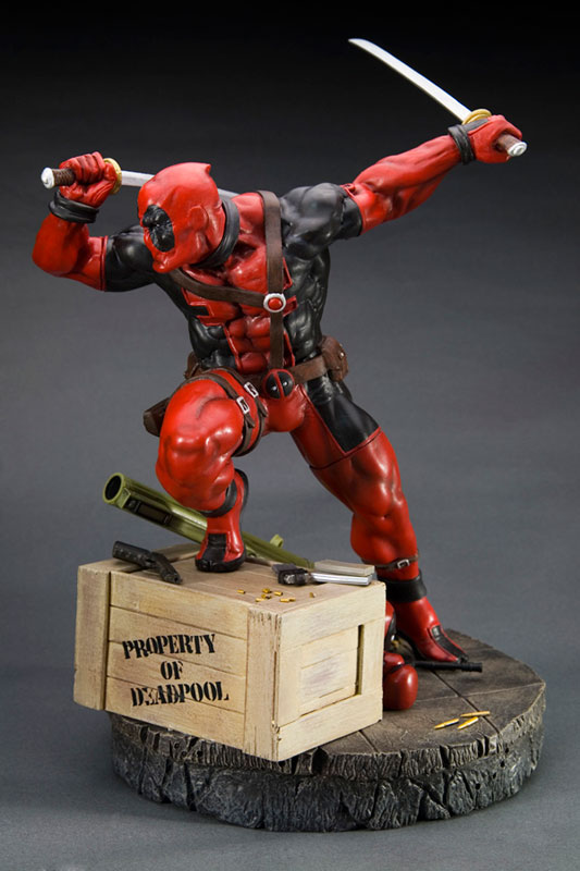 Preview Fine Art Statue DEADPOOL Kotobukiya Large Images GUNJAP