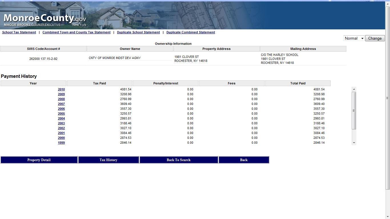 Monroe County Ny Property Taxes Paid Monroe County Ny Property Taxes Paid