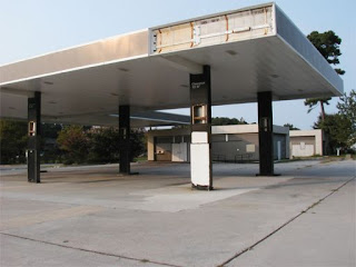 closed gas station