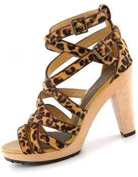 sandales leopard