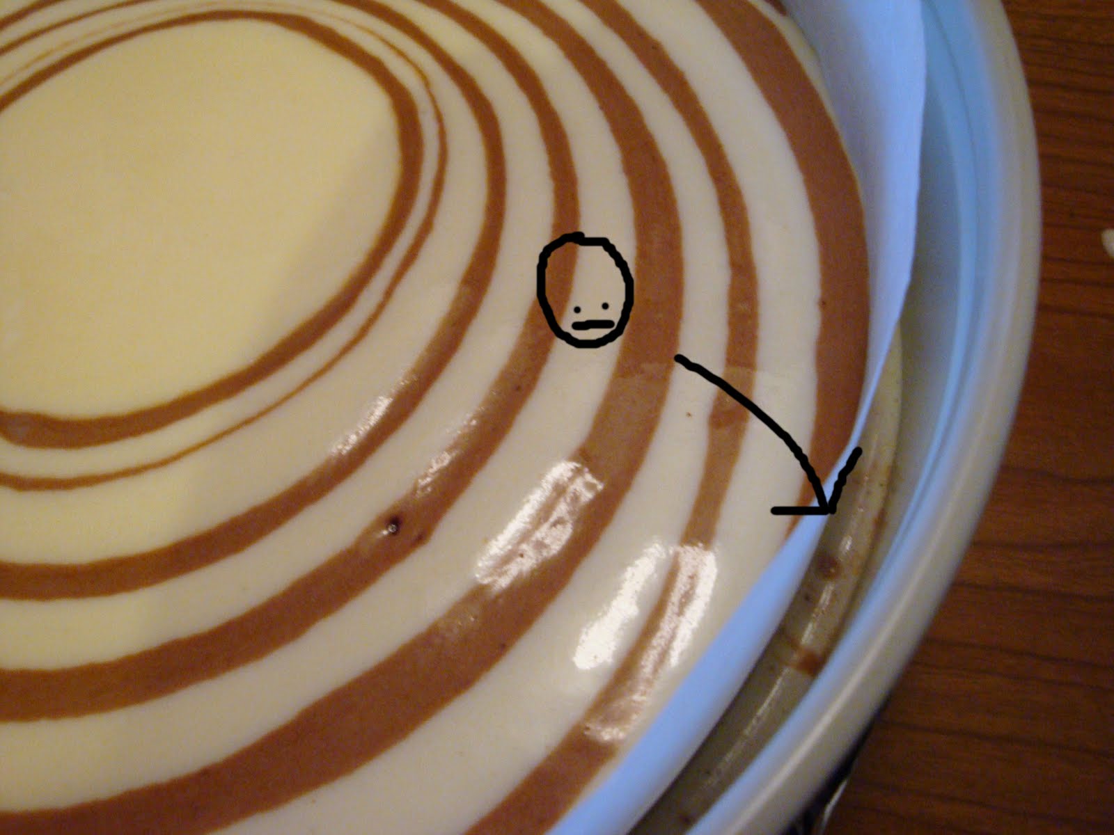 DAILY DOSES OF SUGAR Zebra Cheesecake