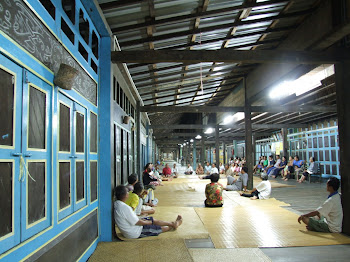 Iban longhouse