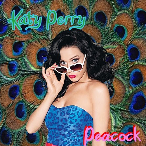 peacock album cover katy perry