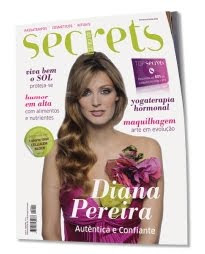 Entrevista com Diana Pereira - Revista Secrets