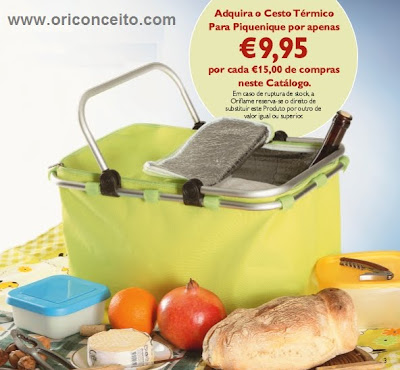 Cesto Piquenique Oriflame