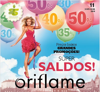 Catálogo Oriflame 11/2010, válido de 21 Julho a 10 de Agosto