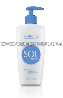 Loção Pós Solar Abrilhantadora Sol Family