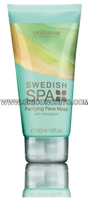 Oriflame Máscara Facial Swedish SPA Terra