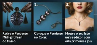 Oriflame Colar Midnight Pearl