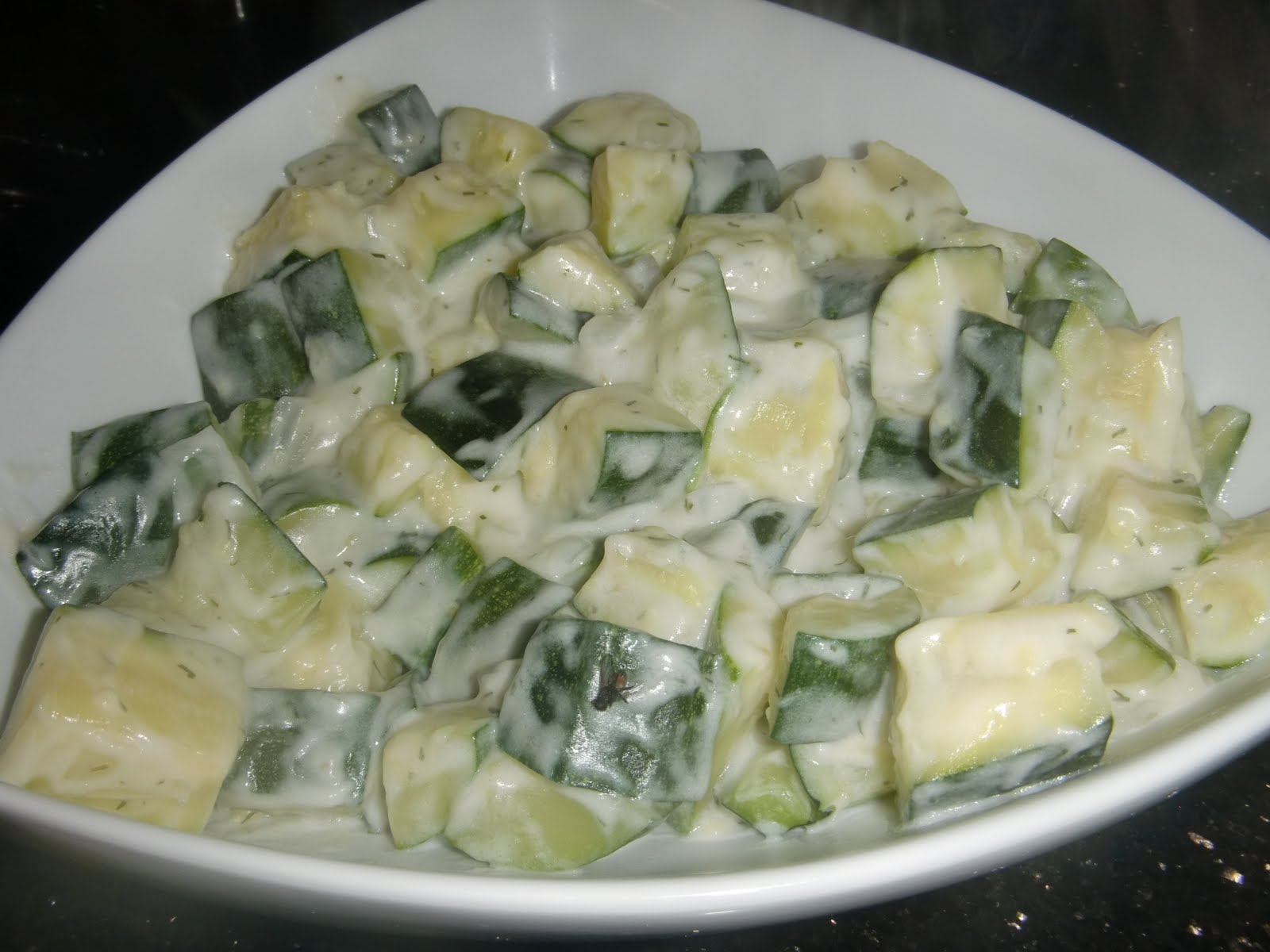 My Favorites Zucchini in Sour Cream Sauce