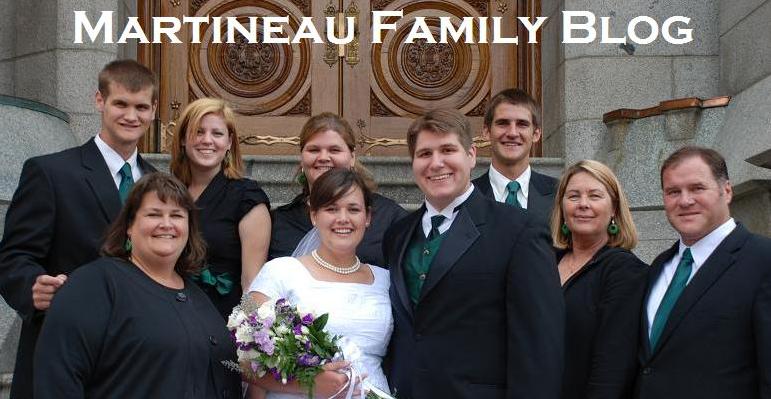 Martineau Family Blog