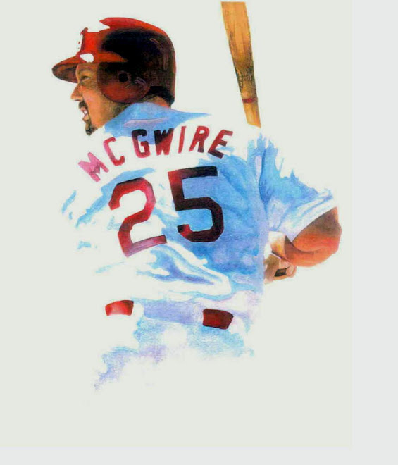 Mark McGwire oil painting 16"x20"