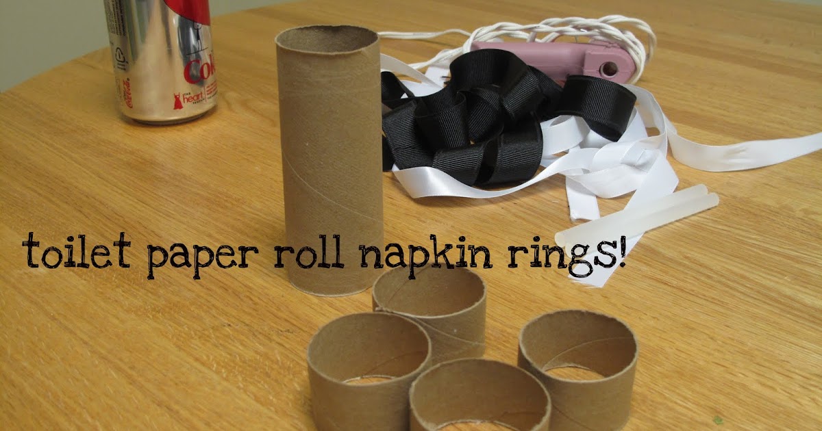 along for the ride Napkin Rings on the Cheap