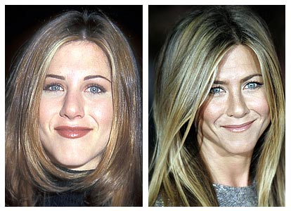 Jennifer Aniston Nose Job Before After. Another big rumor about Jennifer 