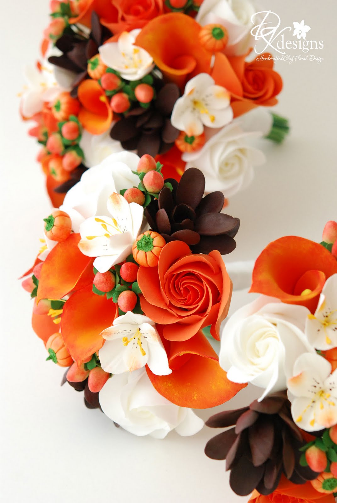 Fall Inspired Bouquet Order For A Halloween Wedding Dk Designs