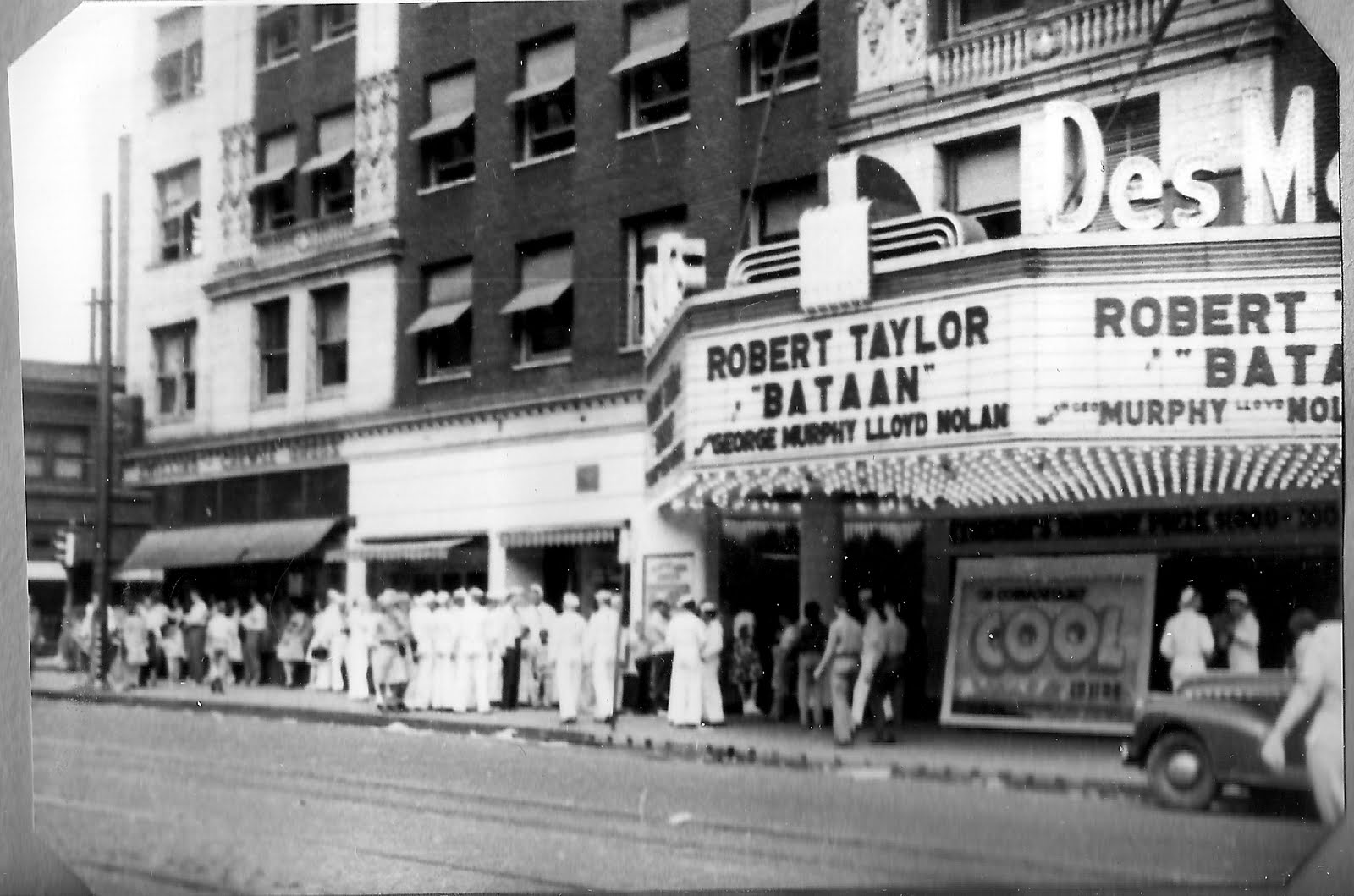LOST CINEMAS OF GREATER DES MOINES The Des Moines, 1943