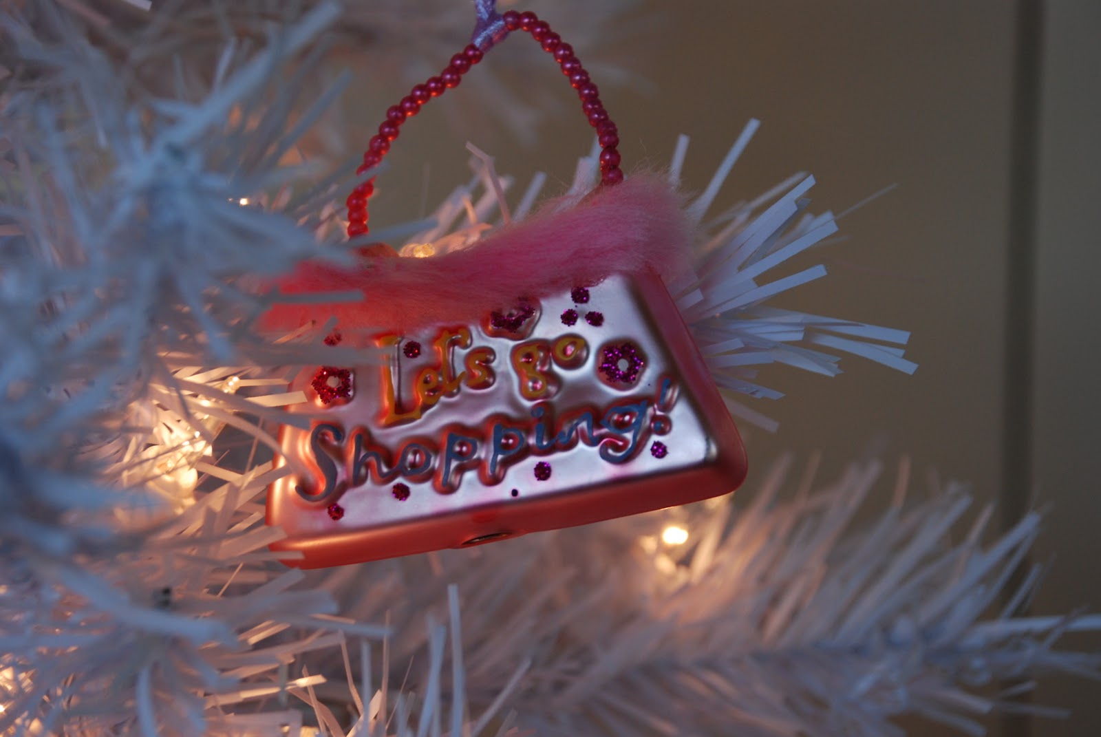 girly christmas ornaments