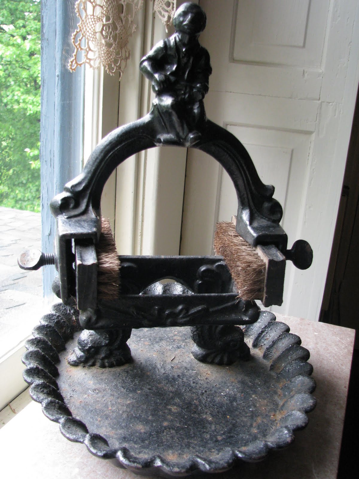 Wexford General Store Cast Iron Victorian Boot Scraper