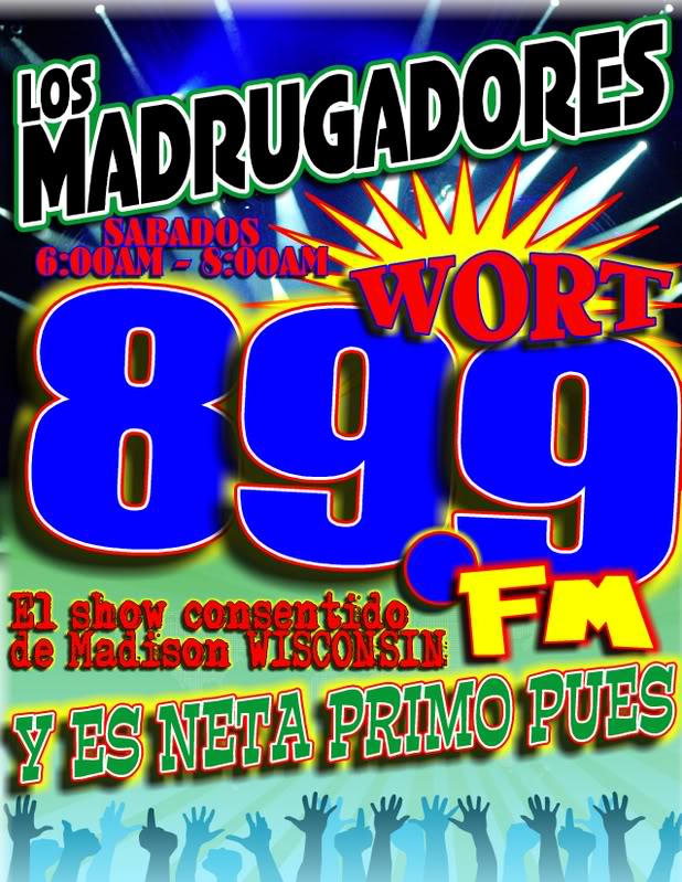 "EL SHOW DE LOS MADRUGADORES 89.9 FM."