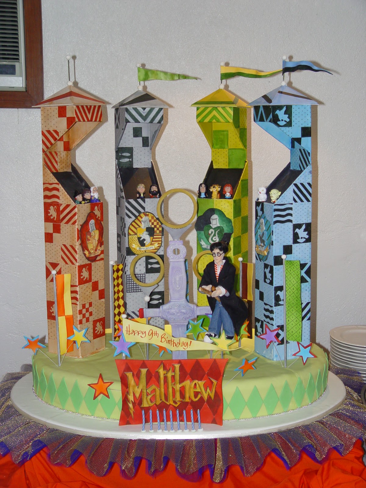 Cakes & Give a Ways: Harry Potter Fondant Cake