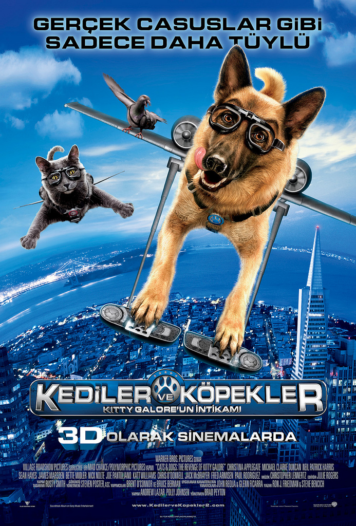 Hayalbemol Cats &amp; Dogs The Revenge of Kitty Galore (2010)