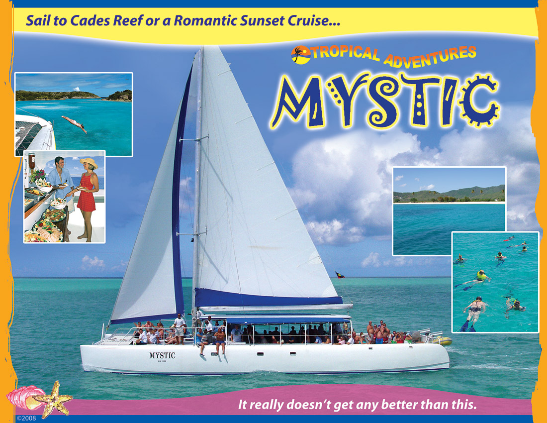 catamaran mystic antigua tropical adventures antigua barbuda tours catamaran mystic antigua tropical adventures antigua barbuda tours