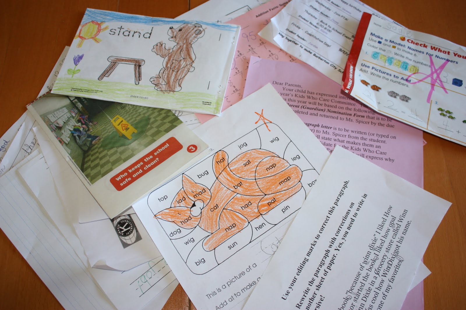 Fourth Grade Handwriting