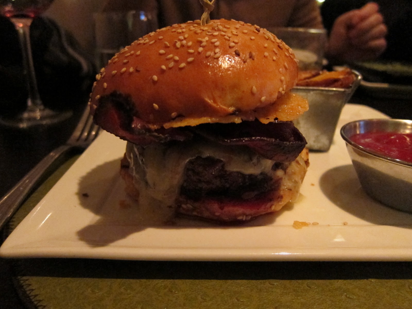 In and Around Town Met Back Bay Burger Test