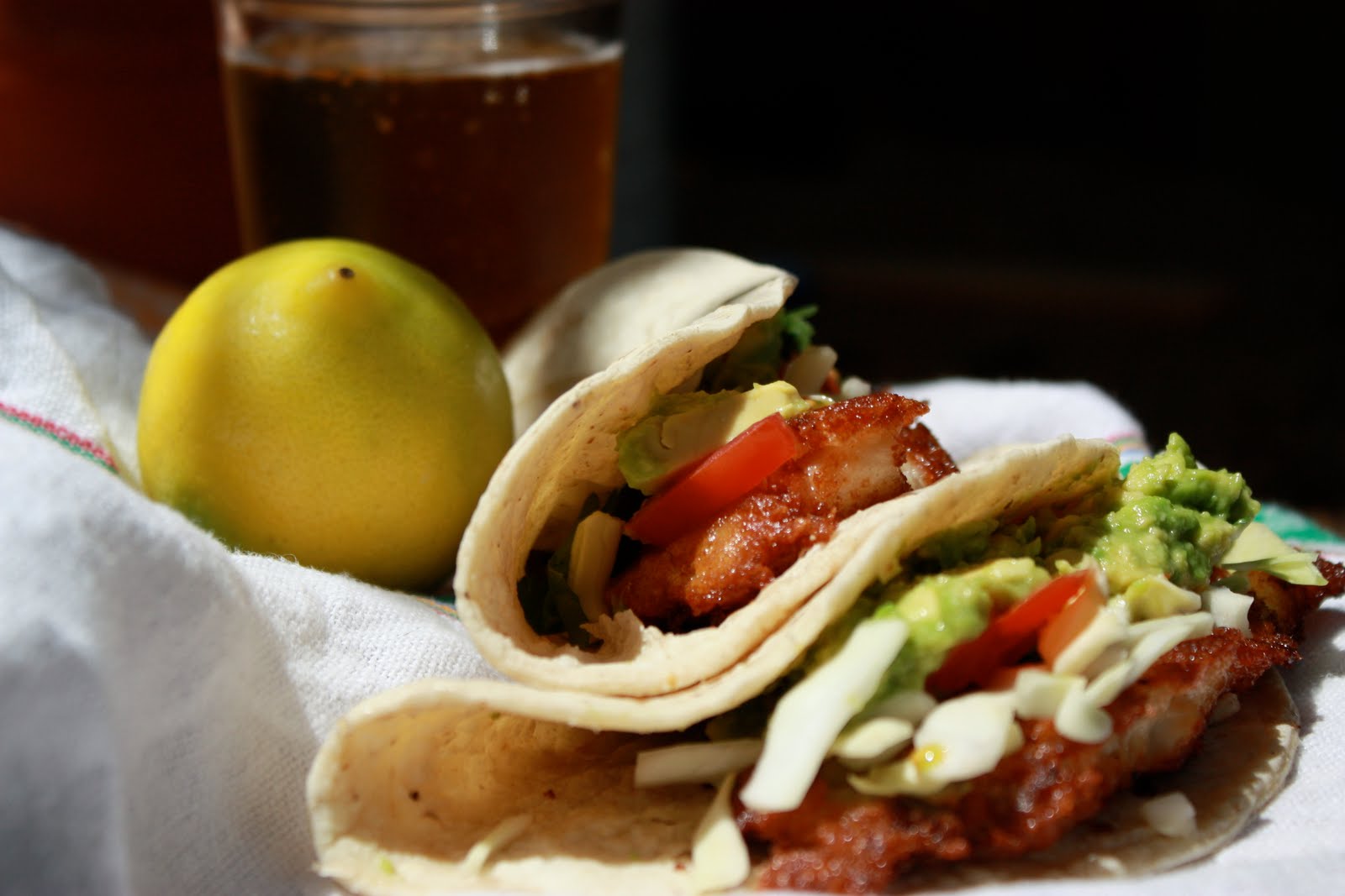 A Feast of Intuition Simple Bisquick BeerBattered Fish Tacos