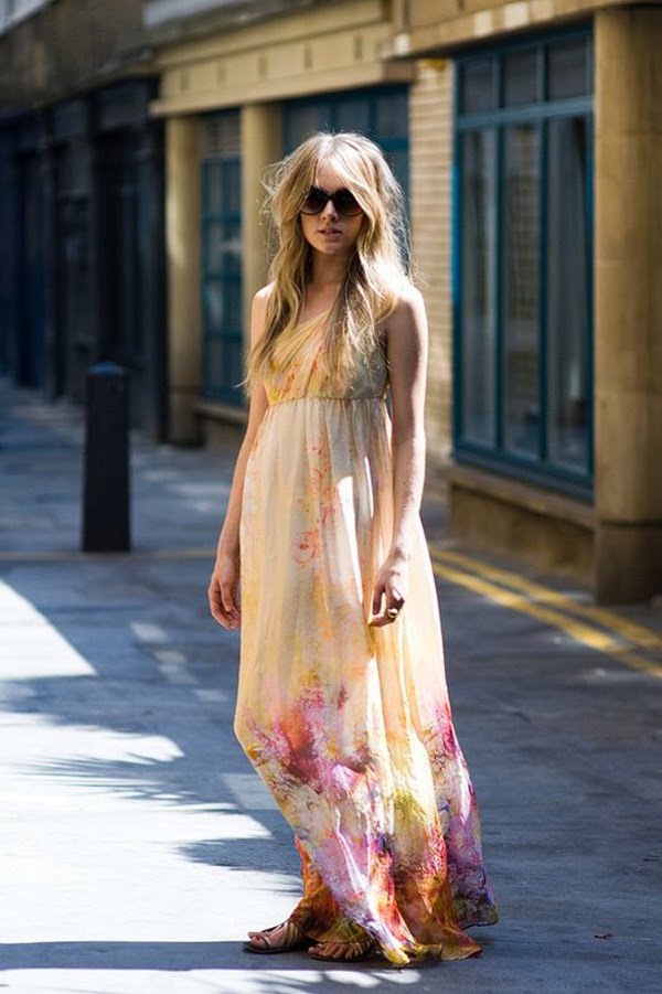 A maxi dress A maxi dress