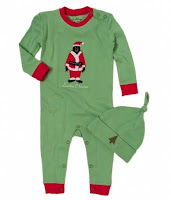 Hatley Santa Infant pajamas
