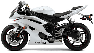 2010 Yamaha YZF-R6 white