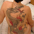 Full Back Dragon Tattoo Design