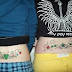 Heart and Star Lower Back Tattoo Girls