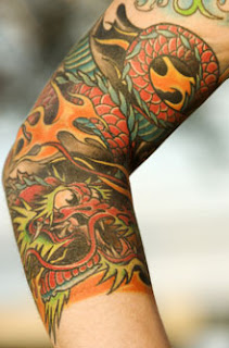 Chinese Dragon tattoo ideas free man