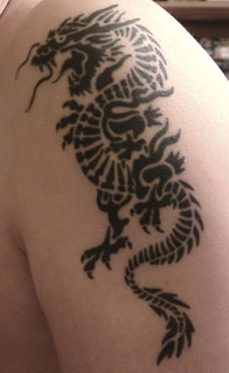 Sleeve Dragon Tattoo Design Slevee Dragon Tattoo Design 1
