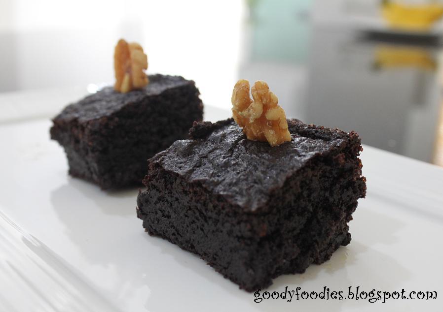 GoodyFoodies I baked Jamie Oliver's Chocolate Brownies