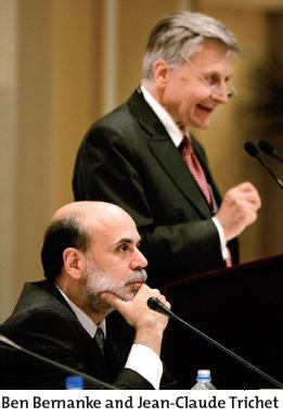 Ben Bernanke and Jean-Claude Trichet