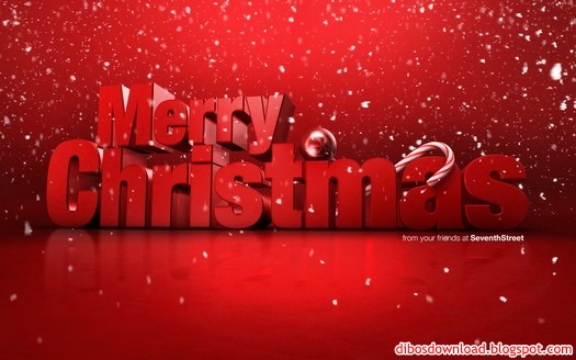 red merry christimas