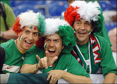 Pictured: US and Mexico soccer
